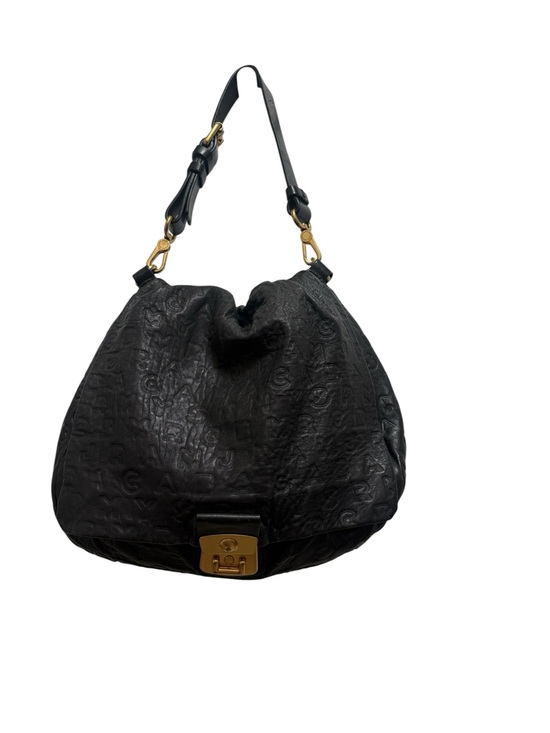 Marc Jacobs Handbags - Leather hobo bag, Marc by Marc Jacobs Dreamy Logo Puckered Mouse